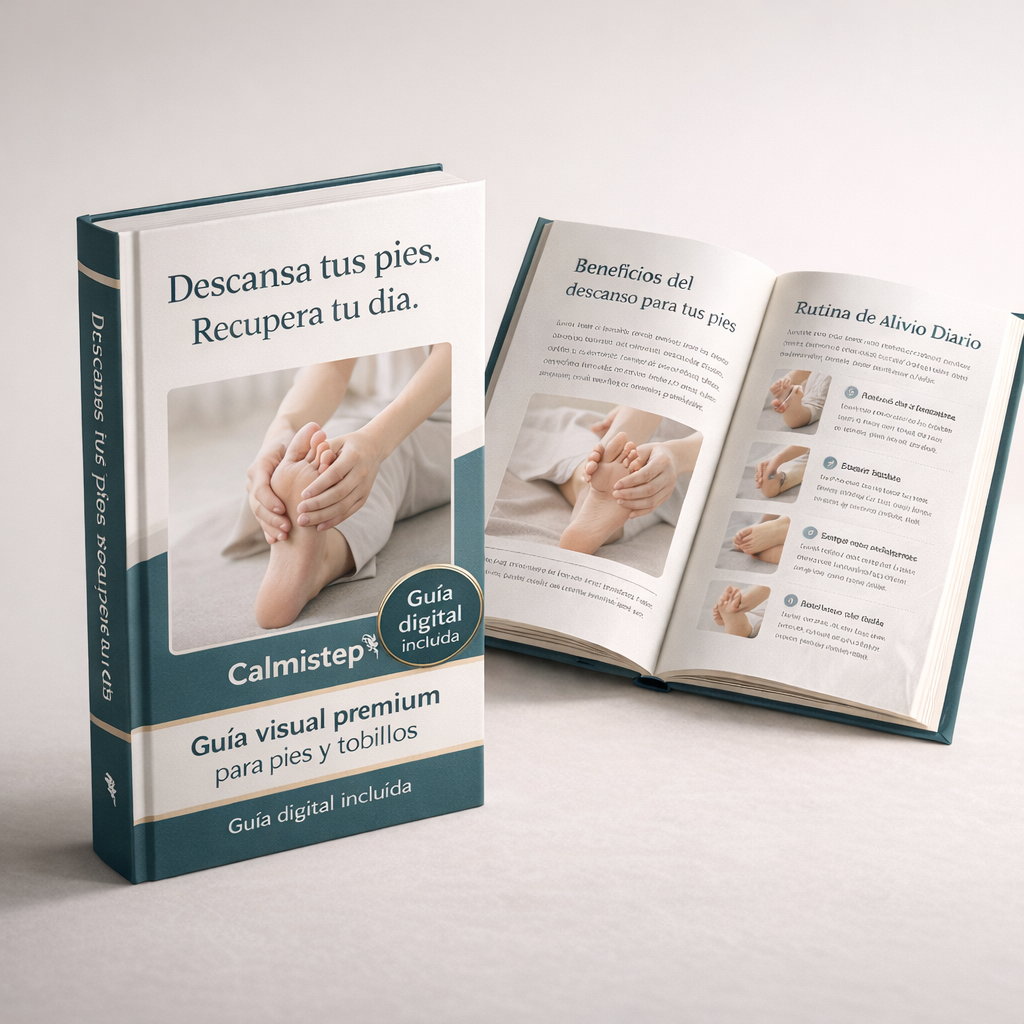 Descansa tus pies. Recupera tu día.